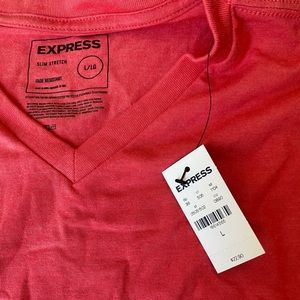 Express red new with tags t-shirt